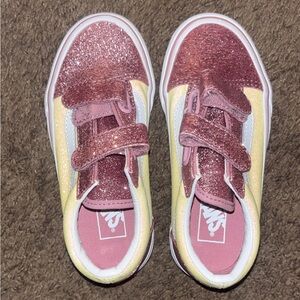 Girls Glitter Vans